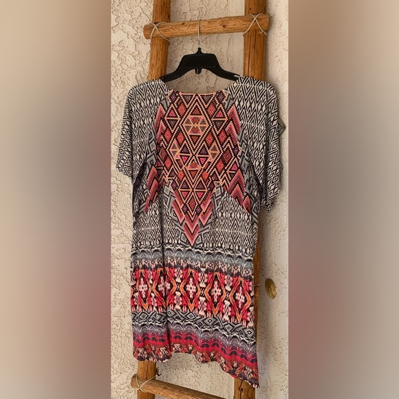 ONE WORLD WOMENS SOUTHWEST 2X TOP - Picture 2 of 3